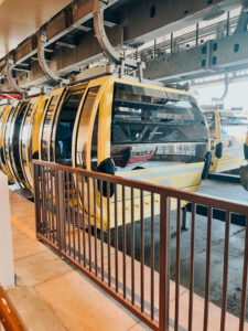 Something you may have not thought about when planning a trip to Walt Disney World, planning transportation. One of the transportation options offered at Walt Disney World is the skyliner.